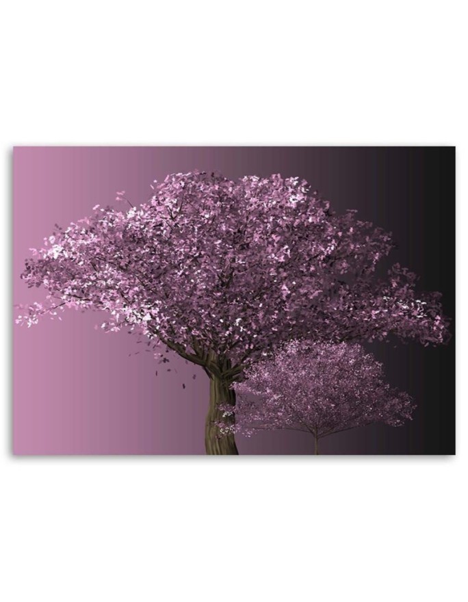 Purple tree - Canvas print | FEEBY