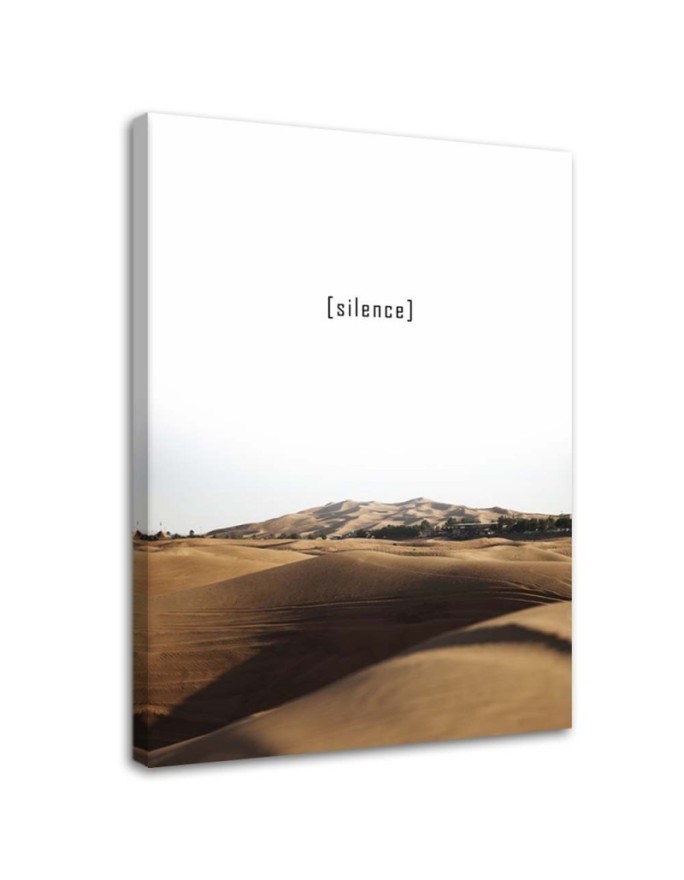 Canvas prints for living room - Silence landscape nature caption | FEEBY