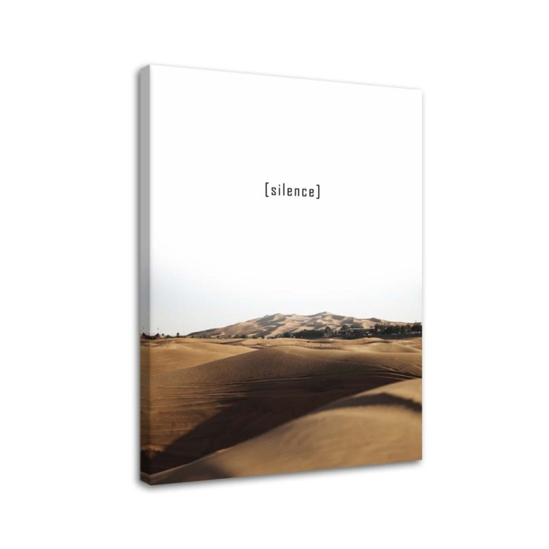 Canvas prints for living room - Silence landscape nature caption | FEEBY