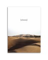 Canvas prints for living room - Silence landscape nature caption | FEEBY