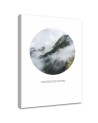 Canvas painting - Mountains in the mist | FEEBY