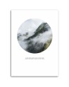 Canvas painting - Mountains in the mist | FEEBY