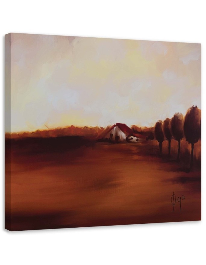 Canvas print modern - Autumn view in the countryside | FEEBY