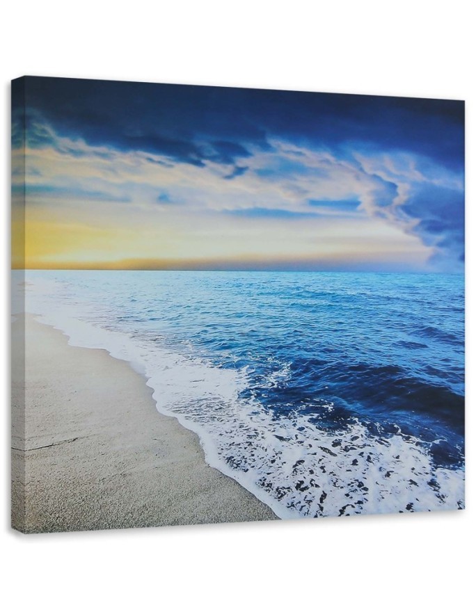 Canvas print - Sunrise over the sea | FEEBY