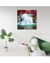 Canvas prints for living room - Waterfall landscape | FEEBY