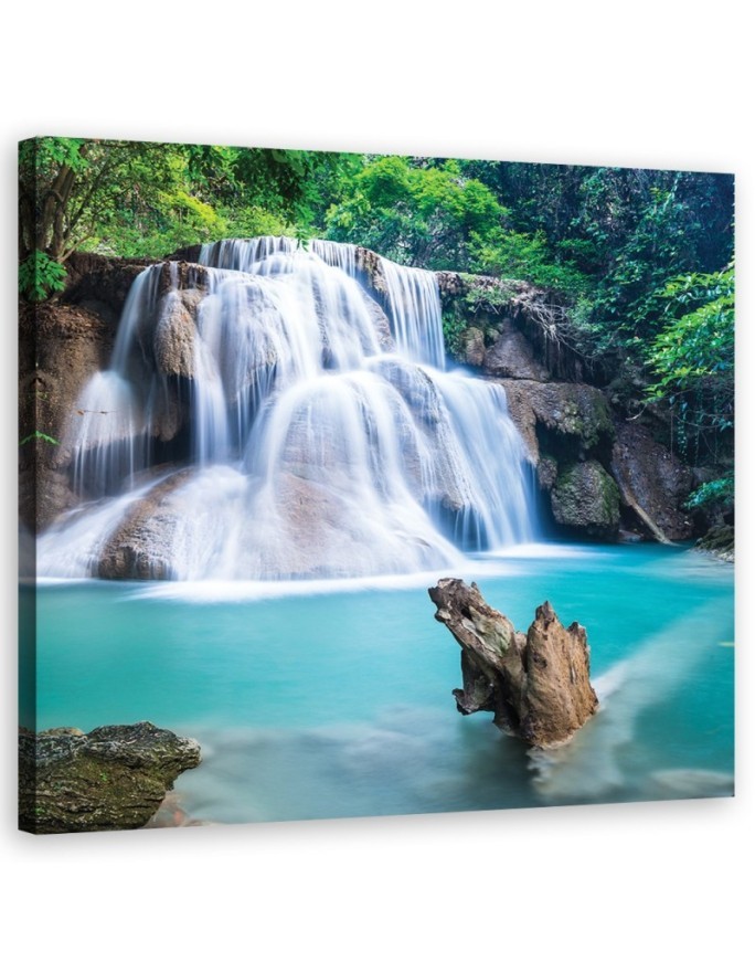 Canvas painting - Waterfall landscape | FEEBY