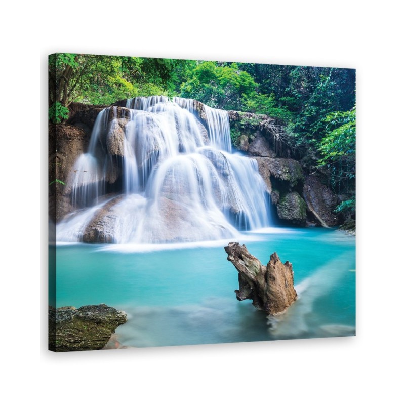 Canvas painting - Waterfall landscape | FEEBY