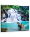 Canvas painting - Waterfall landscape | FEEBY