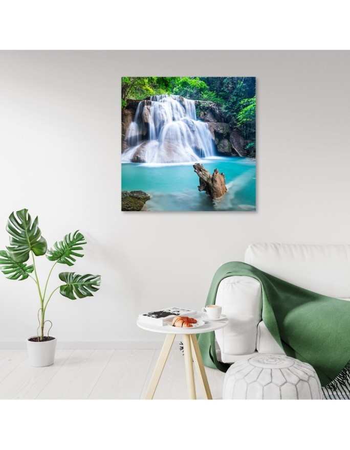 Canvas painting - Waterfall landscape | FEEBY