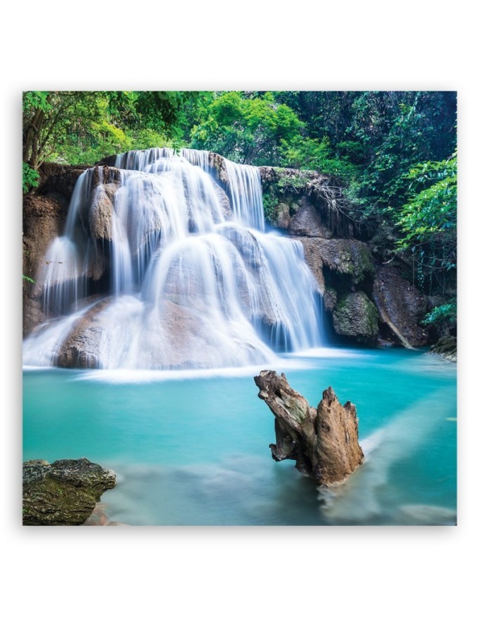 Canvas painting - Waterfall landscape | FEEBY