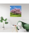 Canvas print modern - Landscape pink trees | FEEBY