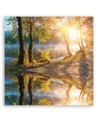 Canvas print - Landscape lake forest | FEEBY