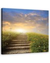 Modern Canvas painting for living room - Landscape nature meadow | FEEBY