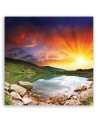 Landscape sunset - Canvas print | FEEBY