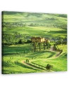 Landscape Tuscany Italy - Modern Canvas painting for living room | FEEBY