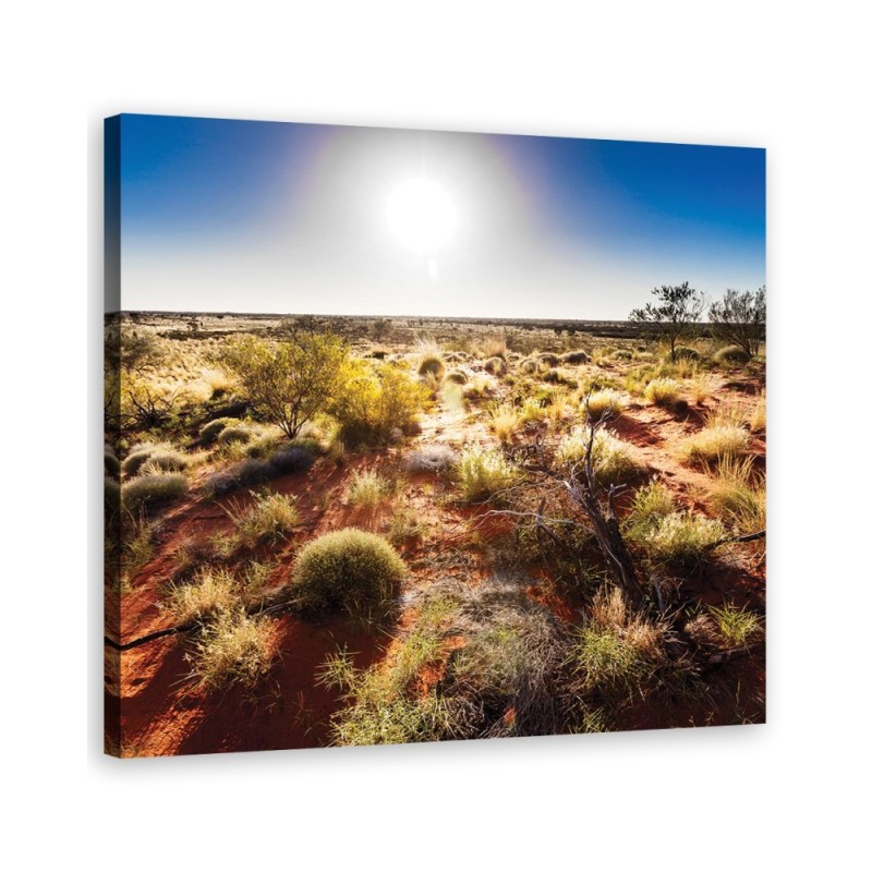 Desert landscape - Living room Canvas painting | FEEBY