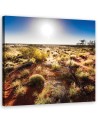 Desert landscape - Living room Canvas painting | FEEBY