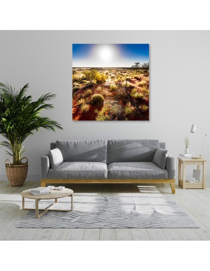 Desert landscape - Living room Canvas painting | FEEBY