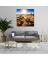 Desert landscape - Living room Canvas painting | FEEBY