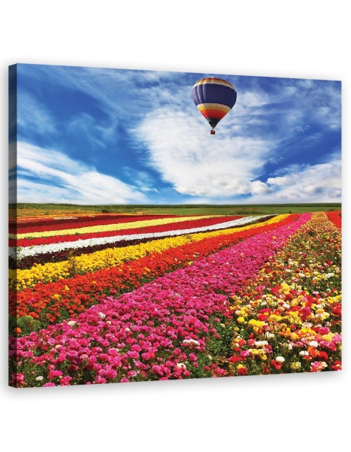 Canvas painting - Colourful landscape | FEEBY