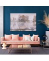 Canvas print modern - Lake view landscape | FEEBY
