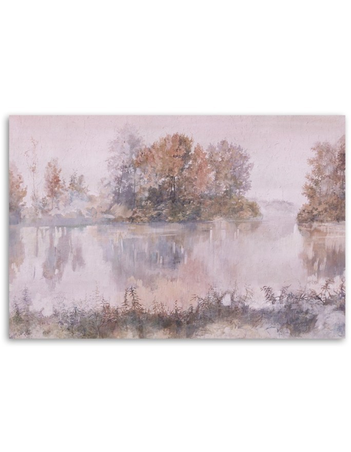 Canvas print modern - Lake view landscape | FEEBY
