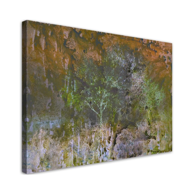Canvas print - Tree landscape in a meadow | FEEBY
