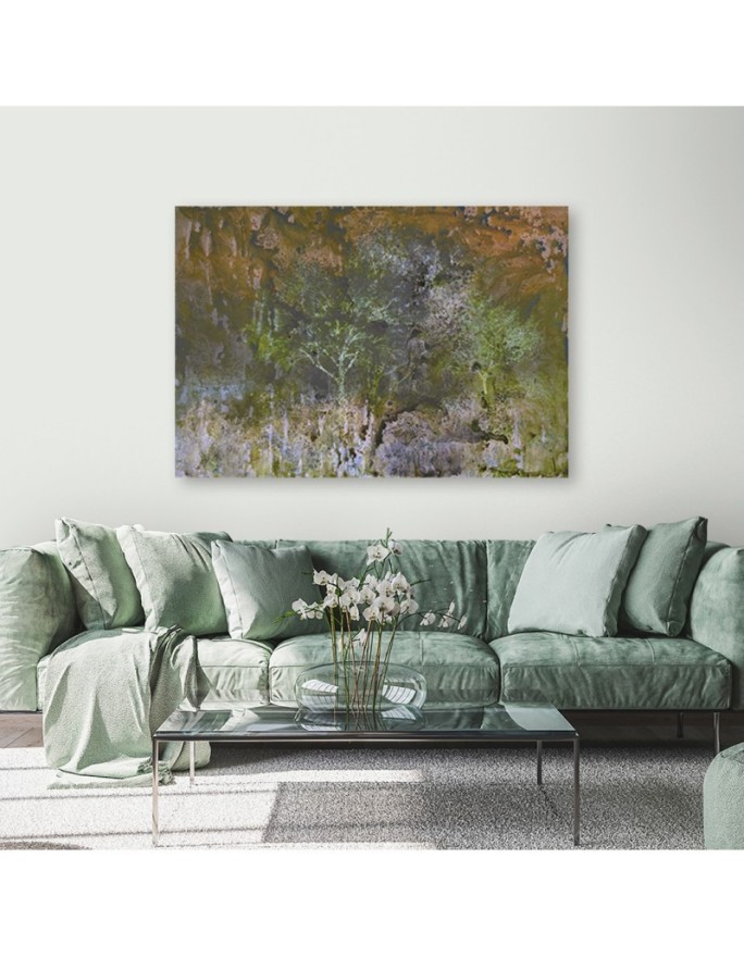 Canvas print - Tree landscape in a meadow | FEEBY
