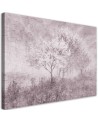 Modern Canvas painting for living room - Tree in a meadow landscape | FEEBY