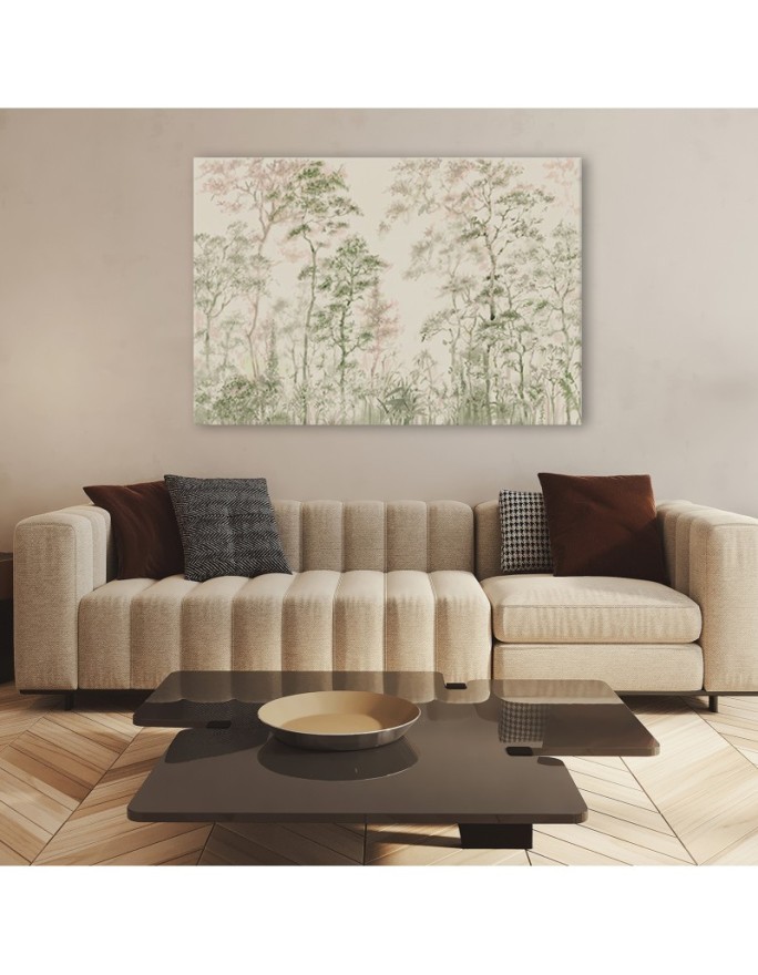 Canvas prints for living room - Trees nature view | FEEBY