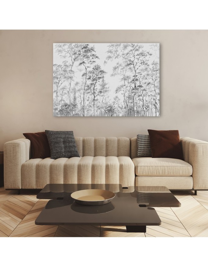 Canvas prints for living room - Tree landscape view | FEEBY
