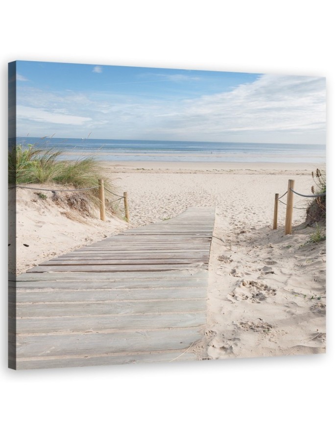Canvas print modern - Sea Sand Landscape. Dress your walls! | FEEBY