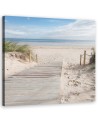 Canvas print modern - Sea Sand Landscape. Dress your walls! | FEEBY