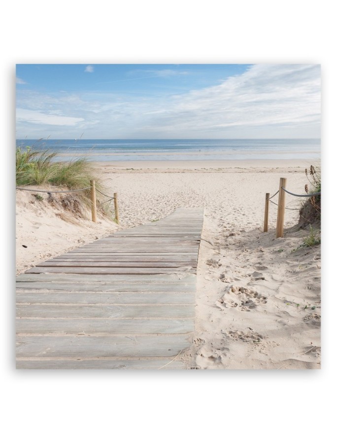 Canvas print modern - Sea Sand Landscape. Dress your walls! | FEEBY
