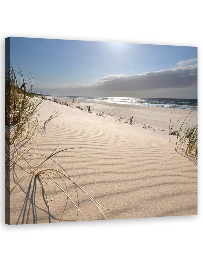 Canvas print - Dunes on the beach | FEEBY