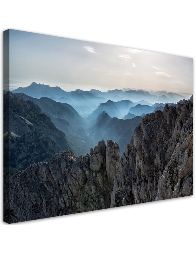 Mountains landscape - Canvas painting | FEEBY