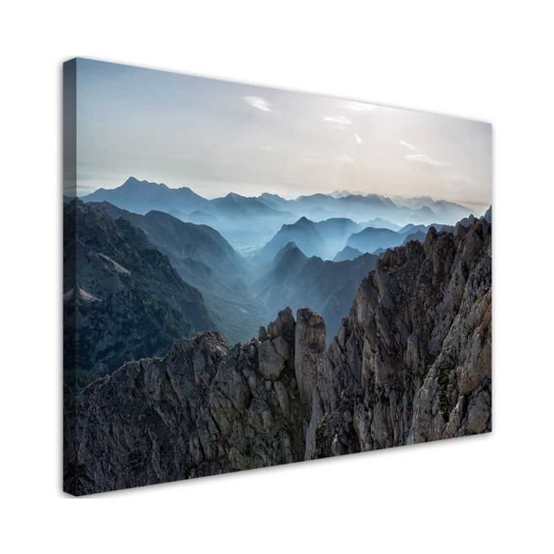 Mountains landscape - Canvas painting | FEEBY
