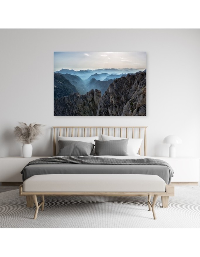 Mountains landscape - Canvas painting | FEEBY