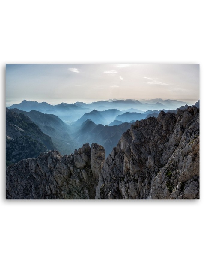 Mountains landscape - Canvas painting | FEEBY