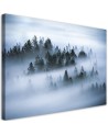 Forest in the fog - Canvas print modern | FEEBY