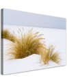 Dunes on golden sand - Modern Canvas painting for living room | FEEBY