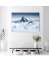 Canvas prints for living room - Mountains clouds nature | FEEBY