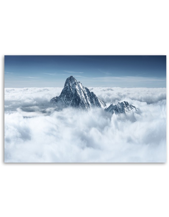 Canvas prints for living room - Mountains clouds nature | FEEBY