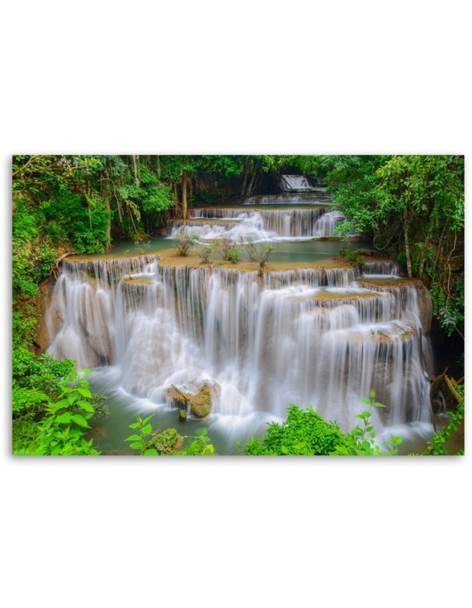 Canvas prints for bedroom modern - Landscape waterfall nature | FEEBY