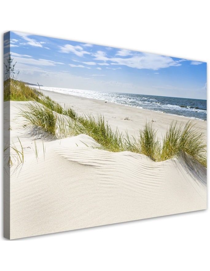 Canvas print modern - Sea beach Baltic landscape | FEEBY