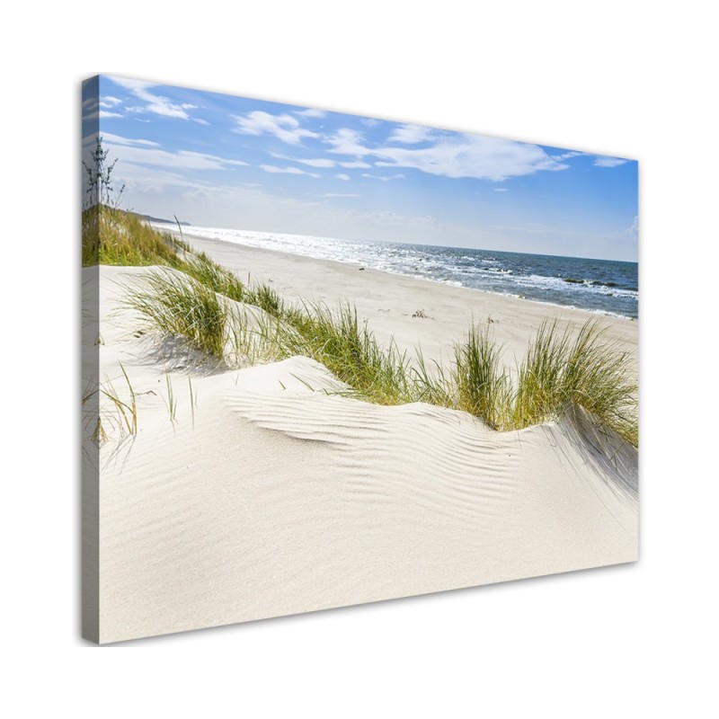 Canvas print modern - Sea beach Baltic landscape | FEEBY
