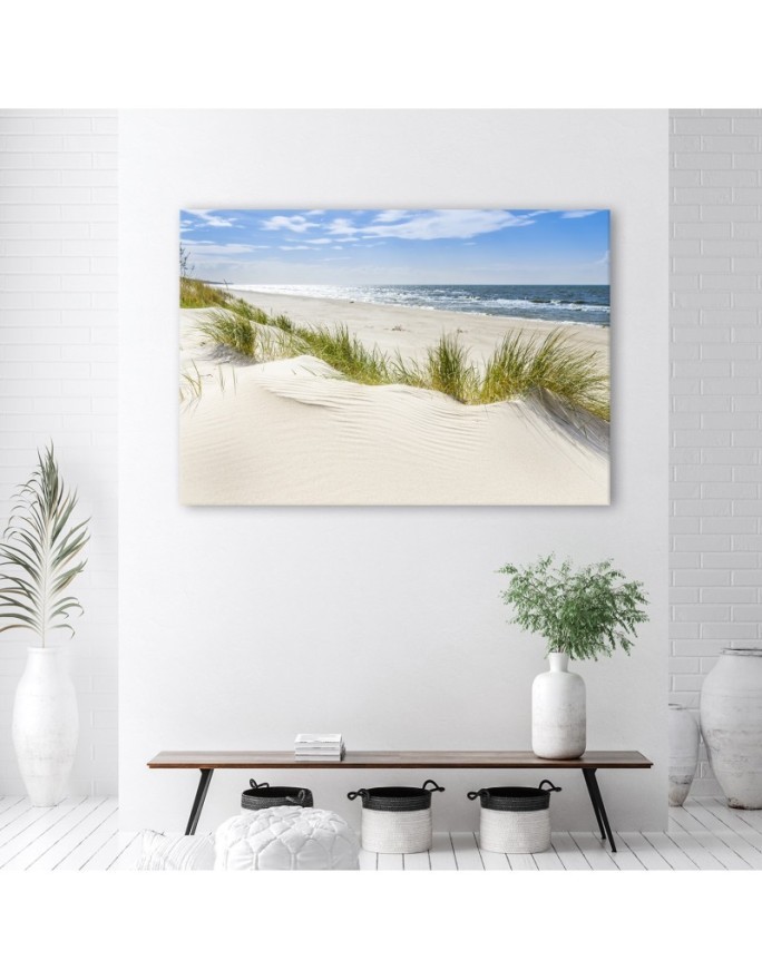 Canvas print modern - Sea beach Baltic landscape | FEEBY
