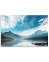 Canvas prints for the living room - Lake on the background of the mountains | FEEBY