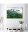 Canvas prints for the living room - Forest in the mist | FEEBY
