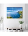 Panoramic island landscape - Modern painting for bedroom | FEEBY
